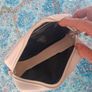 Shein White Chevron Quilted Crossbody Chain Bag Image 4