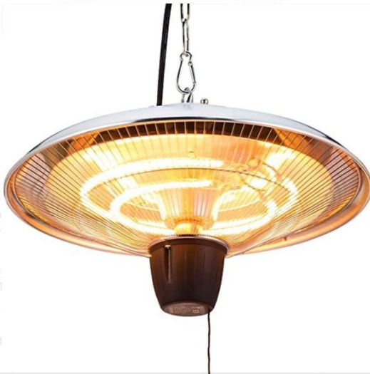 Infrared Ceiling Heater, Indoor & Outdoor, Splash-proof, Patio Heater, Infrared Heater, Quartz Heater