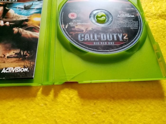 Call of duty 2 Big Red one Xbox Original Games Original Pal version