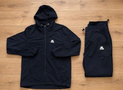 Men's Black Montirex Tracksuit