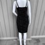 Pre Owned Quiz Vintage 90s Glitter Swirl Mini Dress Image 6