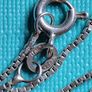 Celtic silver pendant and chain Image 5