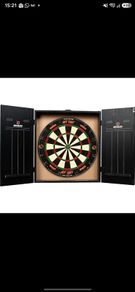 Ruthless HotShot Dartboard and Cabinet Set Brand New and Boxed