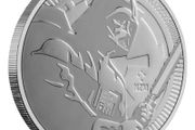 1 oz STAR WARS Darth Vader Silver Coin 2020 BU (In Capsule)