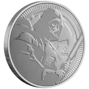 1 oz STAR WARS Darth Vader Silver Coin 2020 BU (In Capsule)