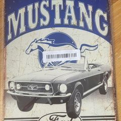 Ford Mustang : Metal Sign