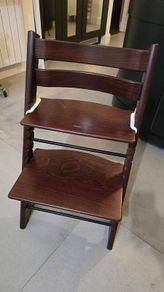 Stokke Tripp Trapp Chair Walnut (In Original Box!) + Accessories