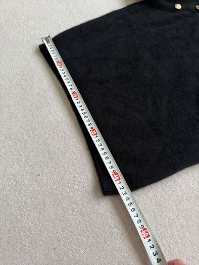 From Future black cashmere jumper size M