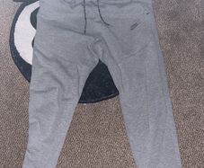 Nike Tech Fleece Bottoms Small Brownish-Tonal Swoosh
