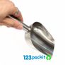 Lot of 2 Scoop High quality stainless steel scoop 8 inches perfect for candy carts party buffet Image 2