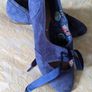 Clarks ladies blue suede shoes Image 4