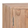 Side Cabinet 140x30x75 cm Solid Teak Image 3