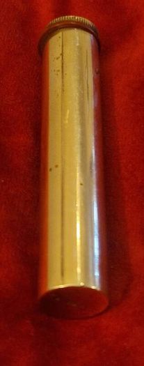 Original 1914 WWI British Army Brass Rifle Oiler - Lee Enfield - Marked