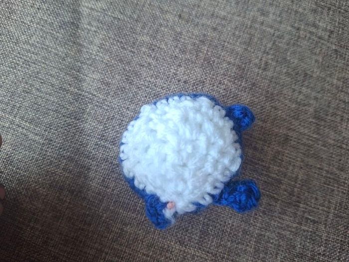 Whale crochet plushie