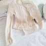 New Look Cream Knit Crop Jumper - Size 6 Image 9