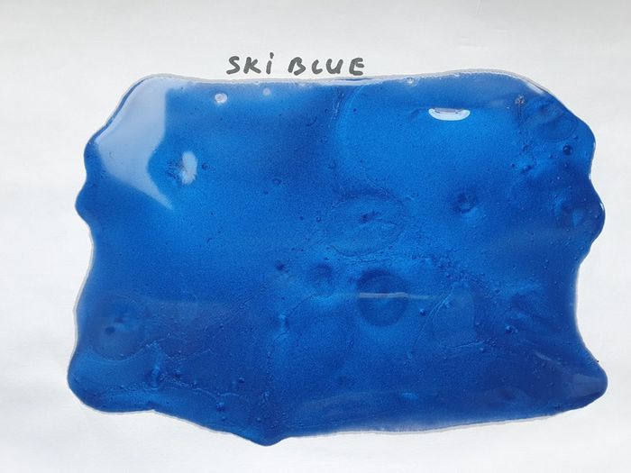 Pigment powder for epoxy resin