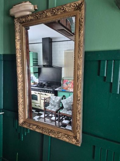 Mirror Vintage ornate Gold framed vintage mirror