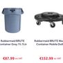 Brute Bin 75 litre with castor Image 2