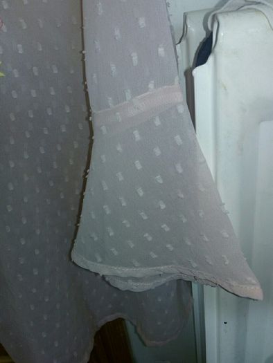 BNWT Blush Pink size 10 sheer Top