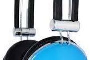 Urbanz Glozz Lightweight Headphones Blue