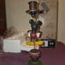 Jim Shore Disney Traditions Mickey Mouse Candle Holder Figurine Drum Base Enesco Image 3