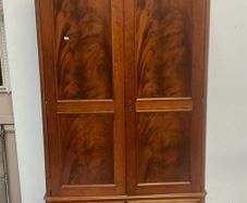 Victorian Style Mahogany Wardrobe