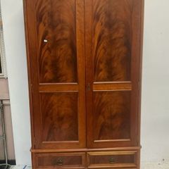 Victorian Style Mahogany Wardrobe