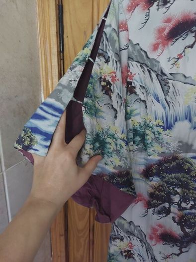 Oriental mini dress/top (free post)
