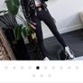 Negtiv - Insulated Bomber Jacket  Black 2d , Gold Leopard, 24k Gold Platted Zippers Image 5