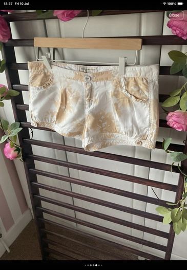 shorts Abercrombie & fitch linen mix low rise shorts us8 uk 12