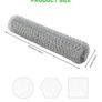 40cm x 5m Floral Chicken Wire Net Galvanized Hexagonal Wire Netting with Mini Cutting Pliers and Gloves for Crafts and Gardening Image 2