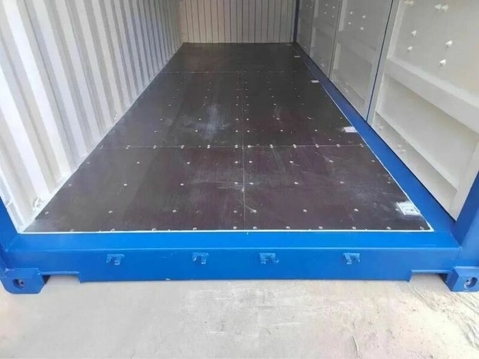 One Trip 20ft Shipping Container Multi Door Blue