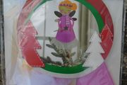 Craft kit, Tree topper, felt angel kit.Craft supplies, Hobbies
