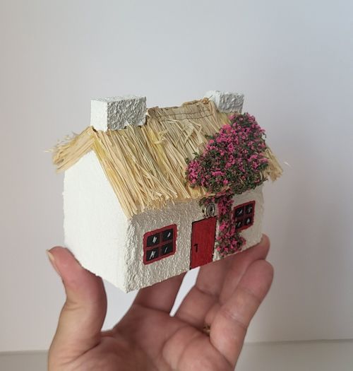 Handcrafted wooden cottage!