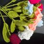 Handmade Crochet Flowers Image 3