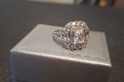 Nice 925 Sterling Silver Ladies Cocktail Ring