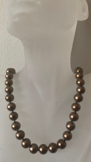 CAROLEE Golden Brown Pearl Necklace