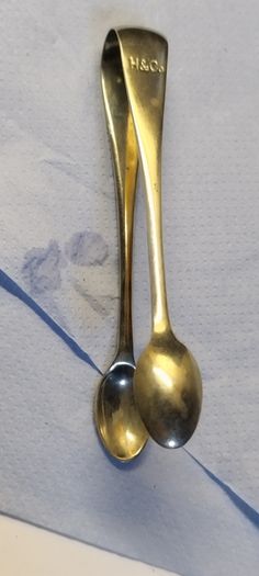 Silver tongs