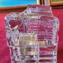 Original And Authentic Waterford Crystal Footed Mantle Clock Made In Ireland Image 10