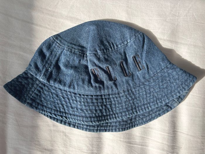 ELLE Women's Ladies Denim Bucket Hat