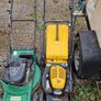 Two lawnmowers JCB Honda + Lyster Image 5