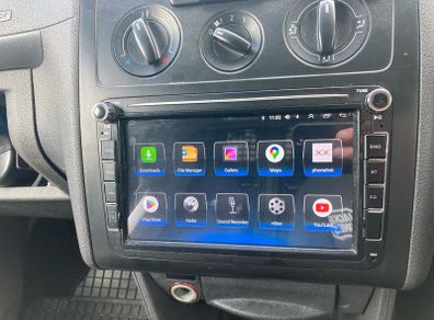 Touch screen bluetooth radio