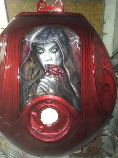 custom spray painting and airbrushing