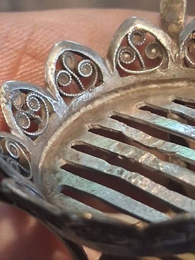 19th Century Sterling Silver Minature Tripod