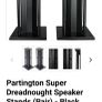 Partington Super Dreadnought filled speaker stands Image 10