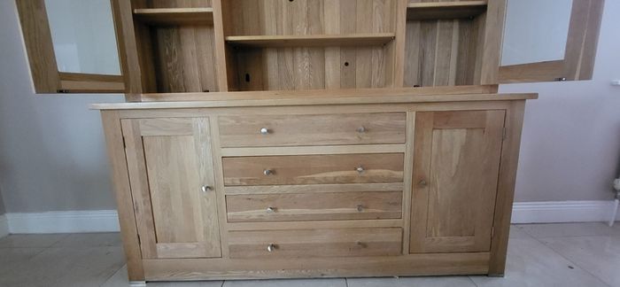 FREE: Solid Oak Dresser Top Unit