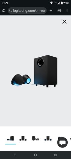 PC speakera Logitech G560