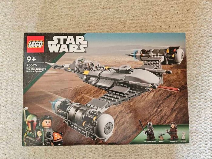 lego 75325 star wars, the mandalorian starfighter