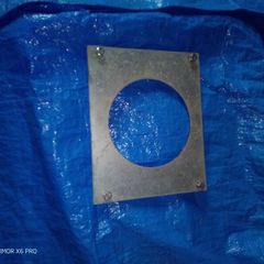 Stove wall plate