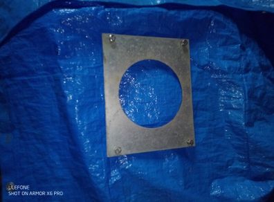 Stove wall plate